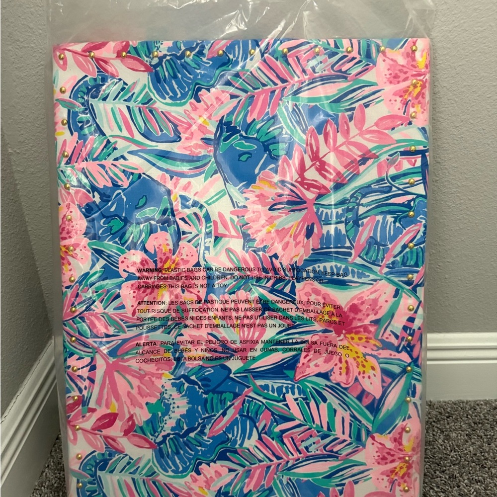 Lilly Pulitzer Tropical Floral Wall Decor - Pink, Blue, Green